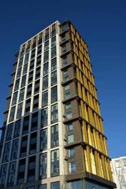 Astana (Nur-Sultan), Kazakistan - Astana 'daki modern binalar (Nur-Sultan), Kazakistan' ın başkenti