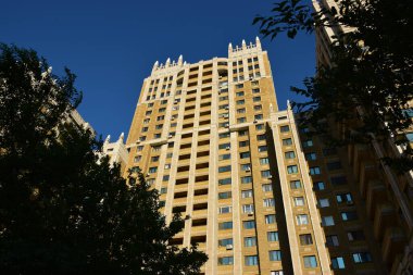 Astana (Nur-Sultan), Kazakistan - Astana 'daki modern binalar (Nur-Sultan), Kazakistan' ın başkenti