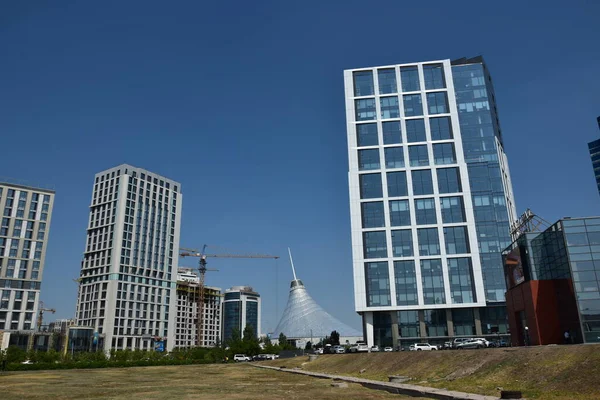 Astana Nur Sultan Kazajistán Edificios Ultramodernos Astana Nur Sultan Capital — Foto de Stock