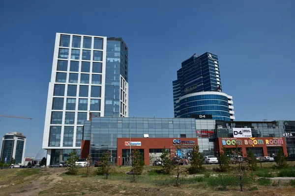Astana Nur Sultán Kazachstán Ultra Moderní Budovy Astaně Nur Sultán — Stock fotografie