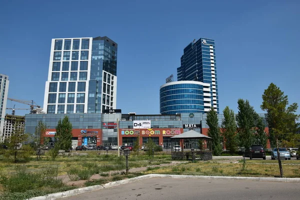 Astana Nur Sultán Kazachstán Ultra Moderní Budovy Astaně Nur Sultán — Stock fotografie