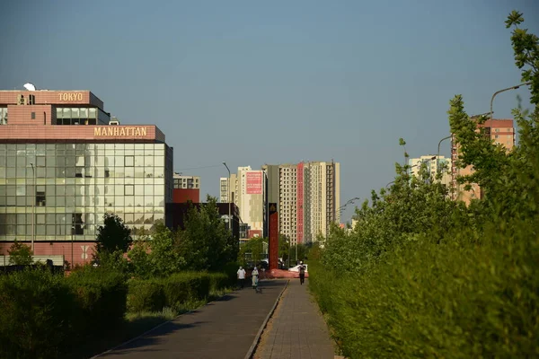 Astana Nur Sultan Kazachstan Moderne Gebouwen Astana Nur Sultan Hoofdstad — Stockfoto