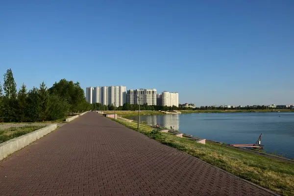 Astana Nur Sultan Kazajstán Edificios Modernos Astana Nur Sultan Capital —  Fotos de Stock
