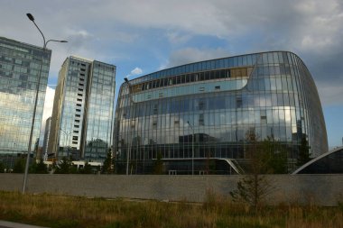 Astana (Nur-Sultan), Kazakistan: Astana 'daki Ultra modern binalar (Nur-Sultan), Kazakistan' ın başkenti
