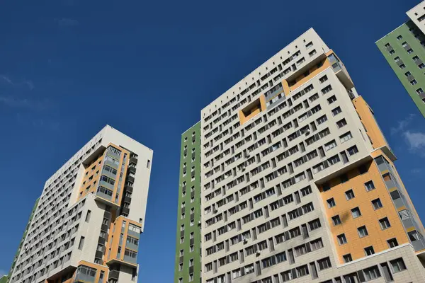 stock image Astana (Nur-Sultan), Kazakhstan  08.08.2023: View with modern buildings in Astana (Nur-Sultan), capital of Kazakhstan