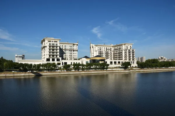 Astana Nur Sultan Kazakhstan 2023 Vue Avec Des Bâtiments Modernes — Photo