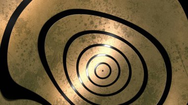 Abstract background of waves and lines. Decoration or screensaver.