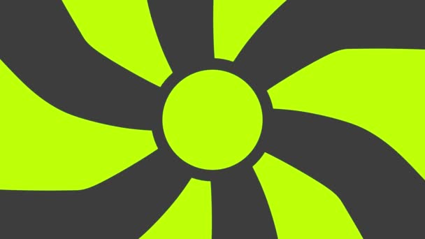 Cinza Fundo Abstrato Verde Para Introdução Screensaver Final Animação Renderização — Vídeo de Stock