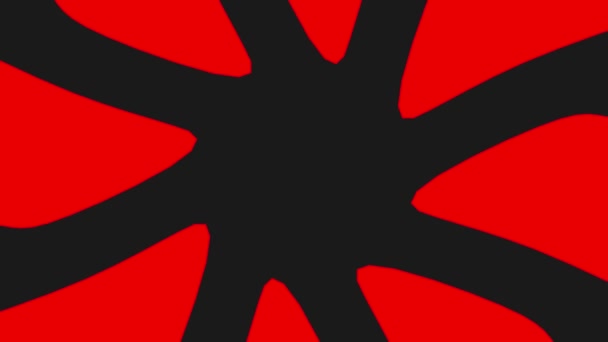 Grau Roter Runder Hintergrund Aus Ebenen Für Die Intro Bearbeitung — Stockvideo