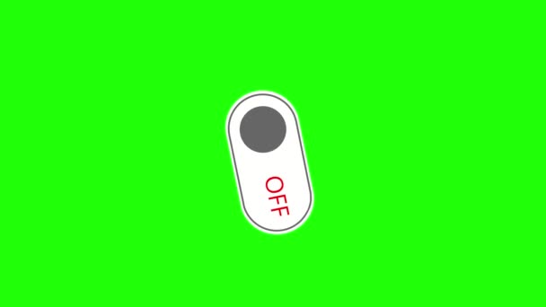Кнопка Живлення Фоні Хромосоми Кадри Редагування Відео Відтворення Анімації — стокове відео
