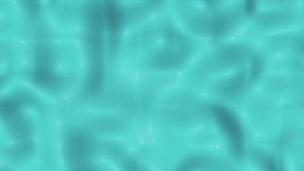 循环重复视频背景没有接缝的蓝色液体波的形式 蒙太奇的动画 — 图库视频影像