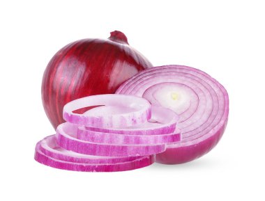 Şeffaf png üzerinde soğan izole