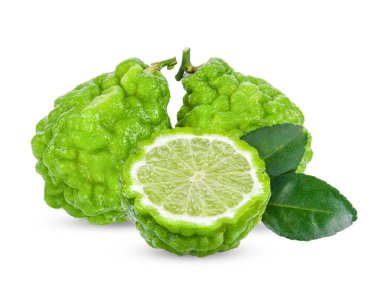 bergamot beyaz arkaplanda