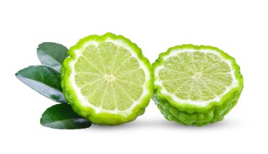 bergamot beyaz arkaplanda