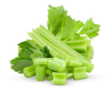 Kereviz beyaz arkaplanda izole edildi