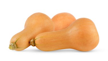 Beyaz arka planda kabak ezmesi