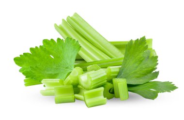 Kereviz beyaz arkaplanda izole edildi