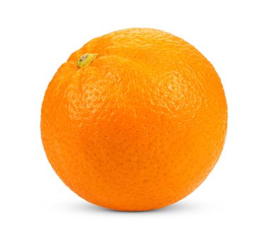 Beyaz arkaplanda portakal meyvesi izole