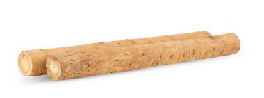 dulavratotu kökü veya beyaz arka plan üzerinde izole kobo