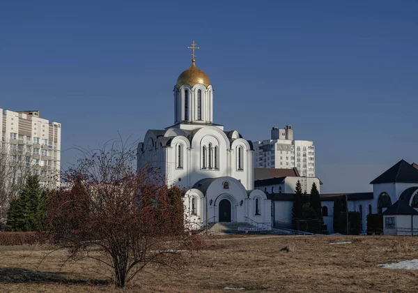 Euphrosyne Kerk Minsk Belarus — Stockfoto
