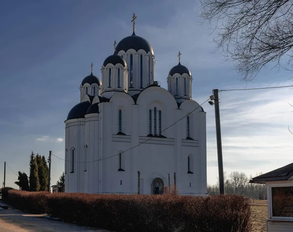 Kirche Der Muttergottes Ikone Freude Aller Trauernden Minsk — Stockfoto