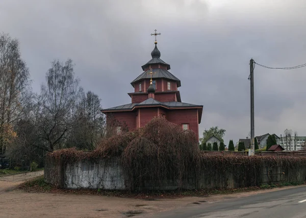 圣尼古拉斯教堂的神奇工作者 圣尼古拉斯东正教教区 明斯克 — 图库照片
