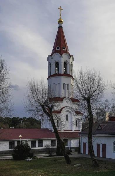 Kerk Van Voorspraak Van Allerheiligste Theotokos Minsk — Stockfoto