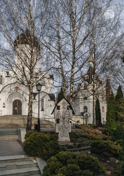 Klasztor Elżbiety Jest Prawosławnym Klasztorem Diecezji Mińskiej Białoruskiego Kościoła Prawosławnego — Zdjęcie stockowe