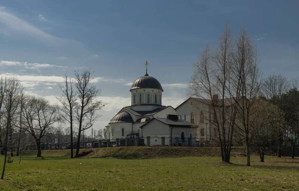 Kerk Van Uitbreiding Van Kronen Van Heer Stad Van Minsk — Stockfoto