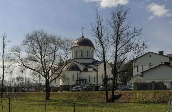 Church Exalation Lord Cross City Minsk — Stock Photo, Image