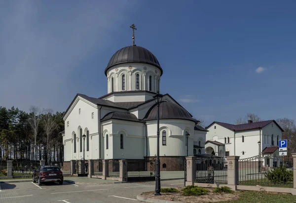 Église Exalation Croix Seigneur Dans Ville Minsk — Photo