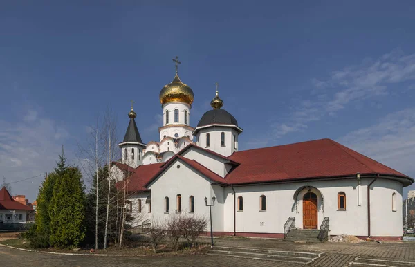 Eglise Xenia Pétersbourg Temple Honneur Archange Michel Minsk — Photo