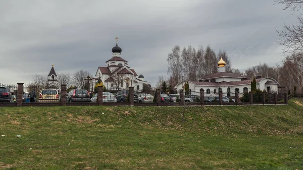 Chiesa Della Natività Della Santa Madre Dio Nel Villaggio Tarasovo — Foto Stock