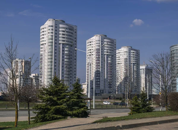 Minsk Capital Maior Cidade Bielorrússia — Fotografia de Stock