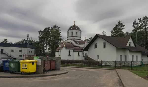 Iglesia Del Santo Mártir Atanasio Brest Minsk — Foto de Stock