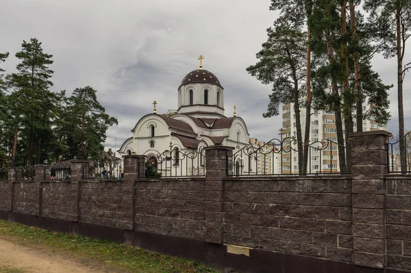Εκκλησία Του Αγίου Μαρτυρίου Αθανασίου Της Βρέστης Μινσκ — Φωτογραφία Αρχείου