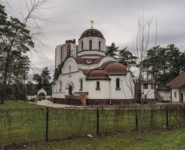 Kyrkan Den Heliga Martyren Athanasius Brest Minsk — Stockfoto