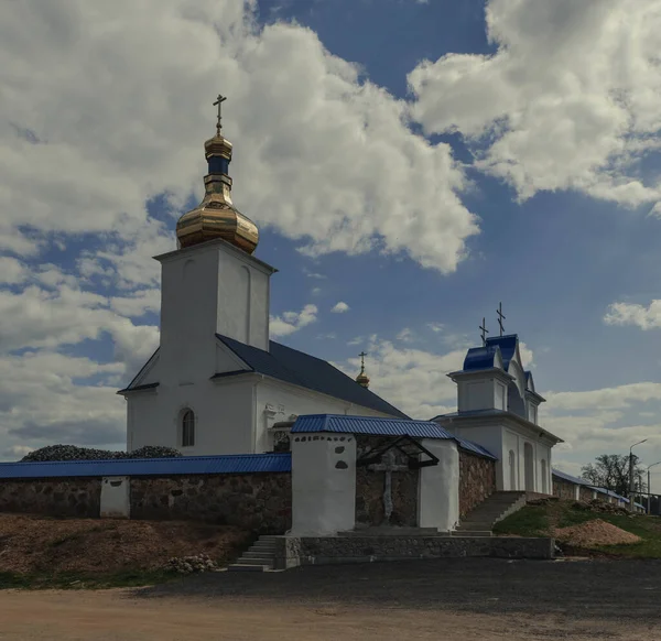 Die Marienkirche Novy Sverzhen Weißrussland — Stockfoto