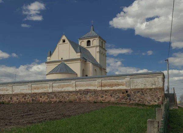 Церква Петра Павла Селі Новий Свержен Білорусь — стокове фото