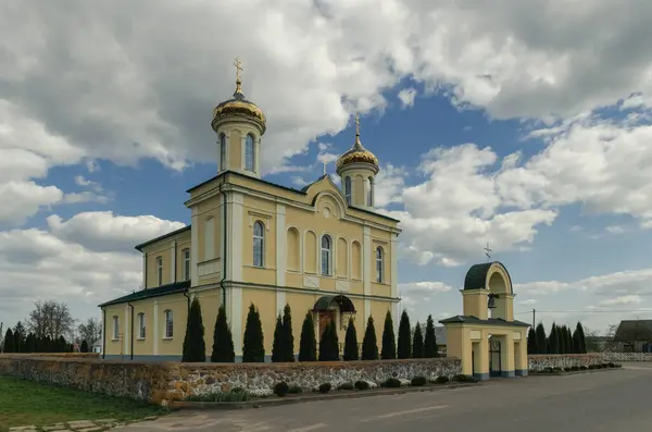 Церква Жінка Потрібних Вісників Беларус — стокове фото