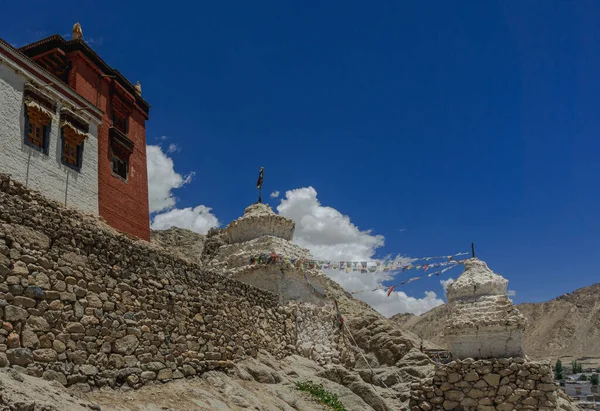 Leh Capital Ladakh Situada Parte Oriental Del Estado Jammu Cachemira —  Fotos de Stock