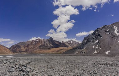 Ladakh, Hindistan 'da Himalayalar ve Karakurum' a komşu yüksek bir platodur..