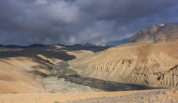 Ладакх Высокое Плато Индии Граничащее Гималаями Каракорумом — стоковое фото