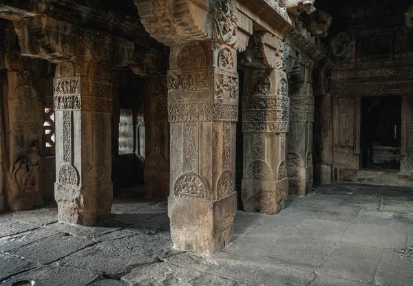 Pattadakal Nel Karnataka Settentrionale India Antico Complesso Templi Indù Giainisti — Foto Stock