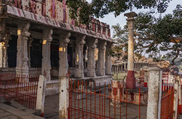Ancient Temples Surviving Ruins Capital Great Vijayanagara Empire India — Stock Photo, Image