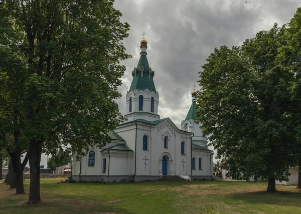 Heilige Bemiddelingskerk Een Orthodoxe Kerk Stad Molodechno Belarus — Stockfoto