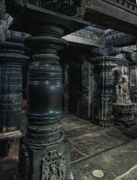 Brahma Jinalaya Grande Tempio Jain Lakkundi Tempio Mahavira All Inizio — Foto Stock