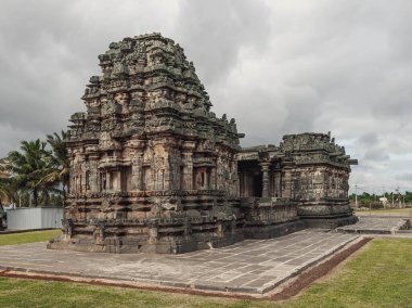 Hindistan, Karnataka 'daki Lakkundi' deki Kasivisvesvara Tapınağı..
