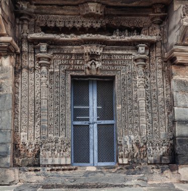 Hindistan, Karnataka 'daki Lakkundi' deki Kasivisvesvara Tapınağı..