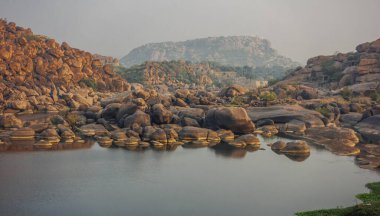Tungabhadra is a sacred river in southern India. In the epic Ramayana this river was called Pampa.